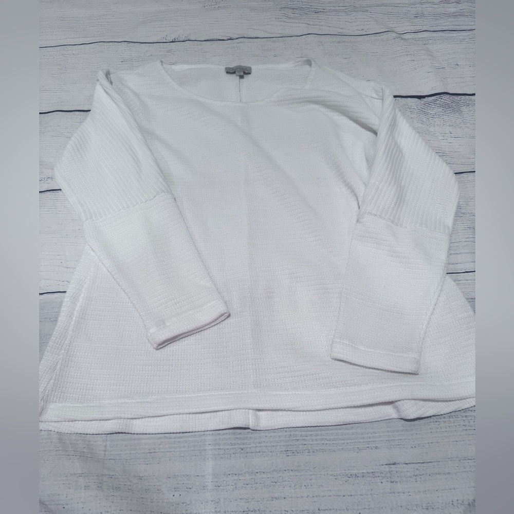 Chenault White Knit Top